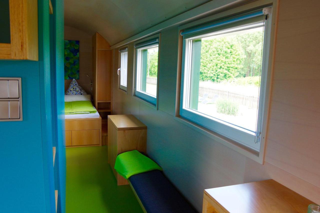 Urlaubsbahnhof-Schlafwagen Villa เลาเทอร์บาค ภายนอก รูปภาพ