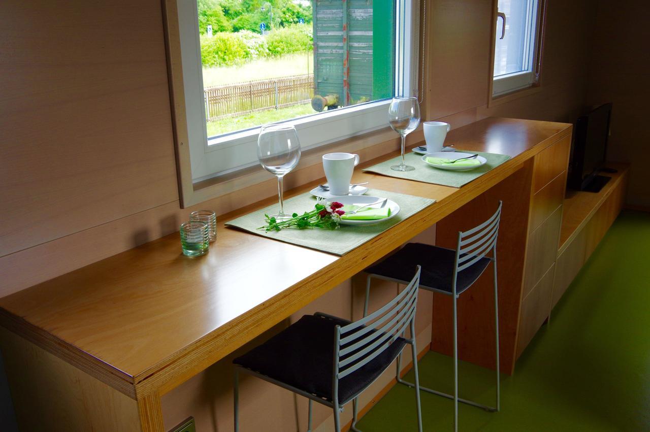 Urlaubsbahnhof-Schlafwagen Villa เลาเทอร์บาค ภายนอก รูปภาพ